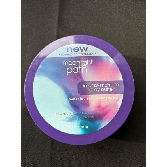 Bath & Body Works 7oz MOONLIGHT PATH Intense Moisture Body Butter - Discontinued